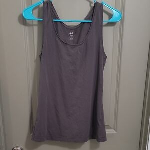 H&M Gray Sleeveless Tank Top
